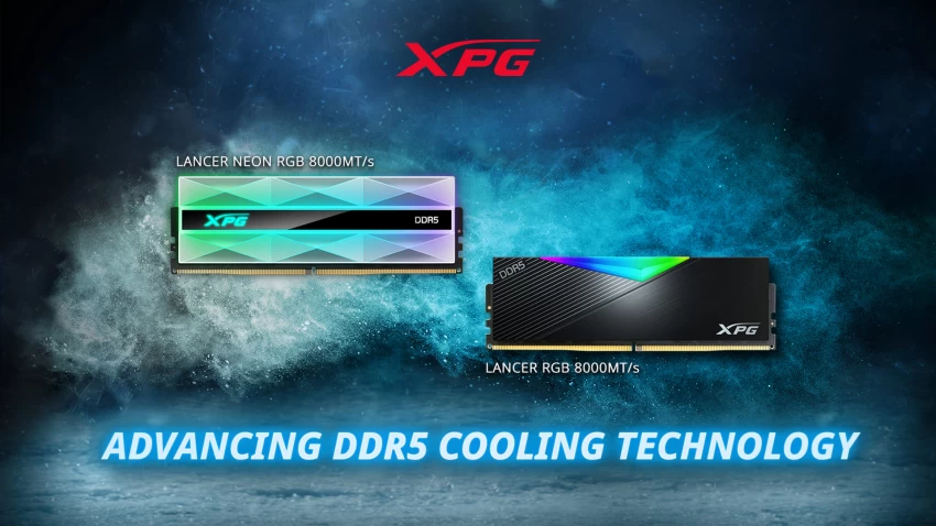 شركة ADATA تقود الصناعة في تقديم تقنيات التبريد لرامات DDR5