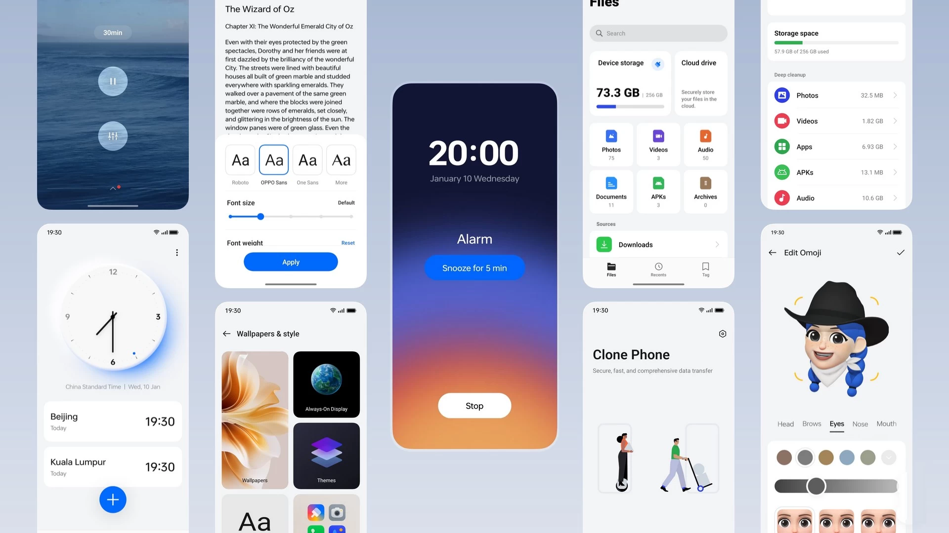 واجهة المستخدم الجديدة لـ ColorOS 14