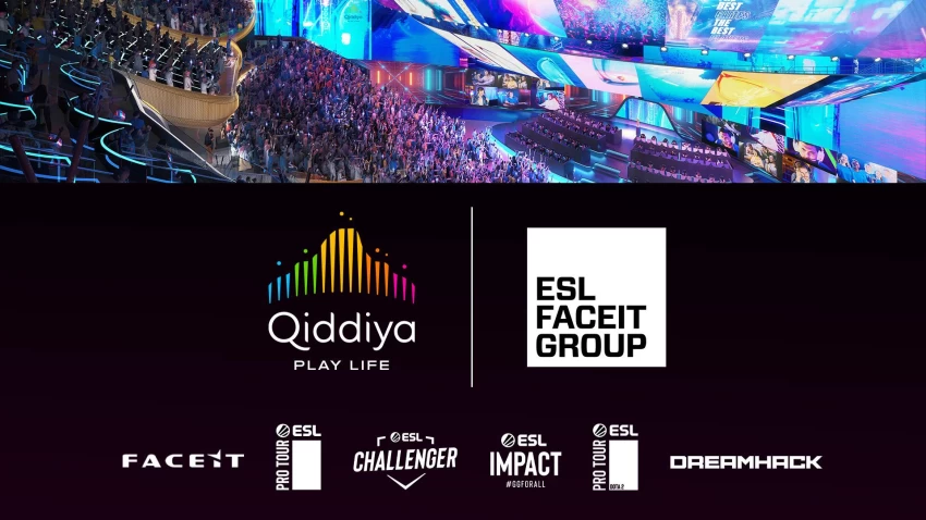 الكشف عن شراكة بين القدية ومجموعة ESL FACEIT