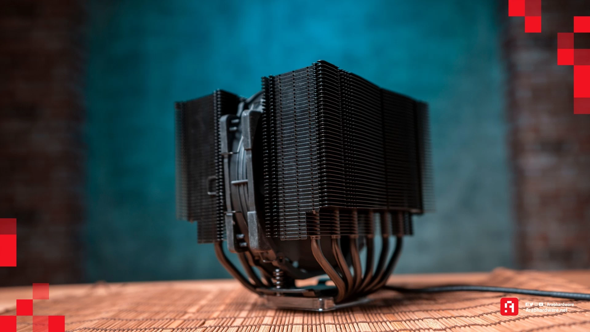 مراجعة المبرد الهوائي Noctua NH-D15 Chromax