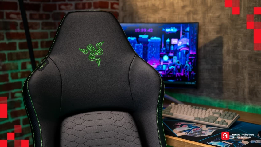 مراجعة كرسي الألعاب Razer Iskur V2