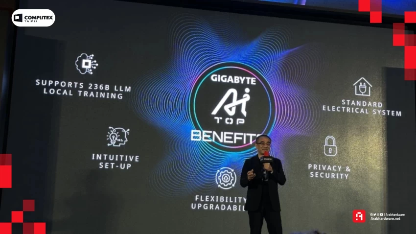 Computex 24: شركة Gigabyte تستعرض ترسانة من منتجات الذكاء الاصطناعي