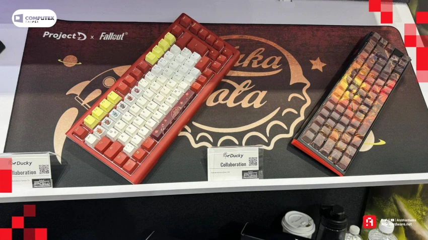 Computex 24: شركة Ducky تستعرض أحدث كيبوردات الألعاب الخاصة بها