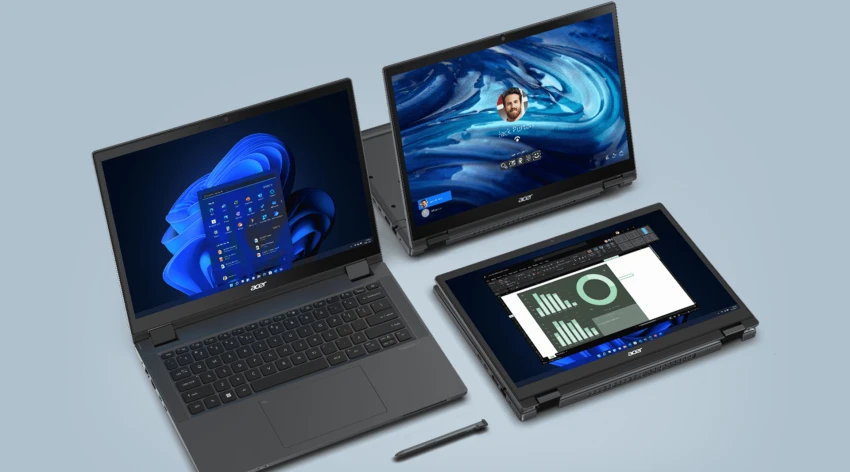 شركة Acer تطلق سلسلة جديدة من لاب توبات TravelMate المخصصة للأعمال