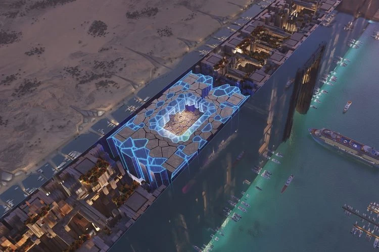السعودية تعلن إستقبالها لكأس العالم 2034 بإستاد مستوحى من Cyperpunk