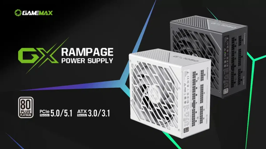 شركة GameMax تعلن عن وحدات الباور سبلاي GameMax GX-1050 PRO BKWH