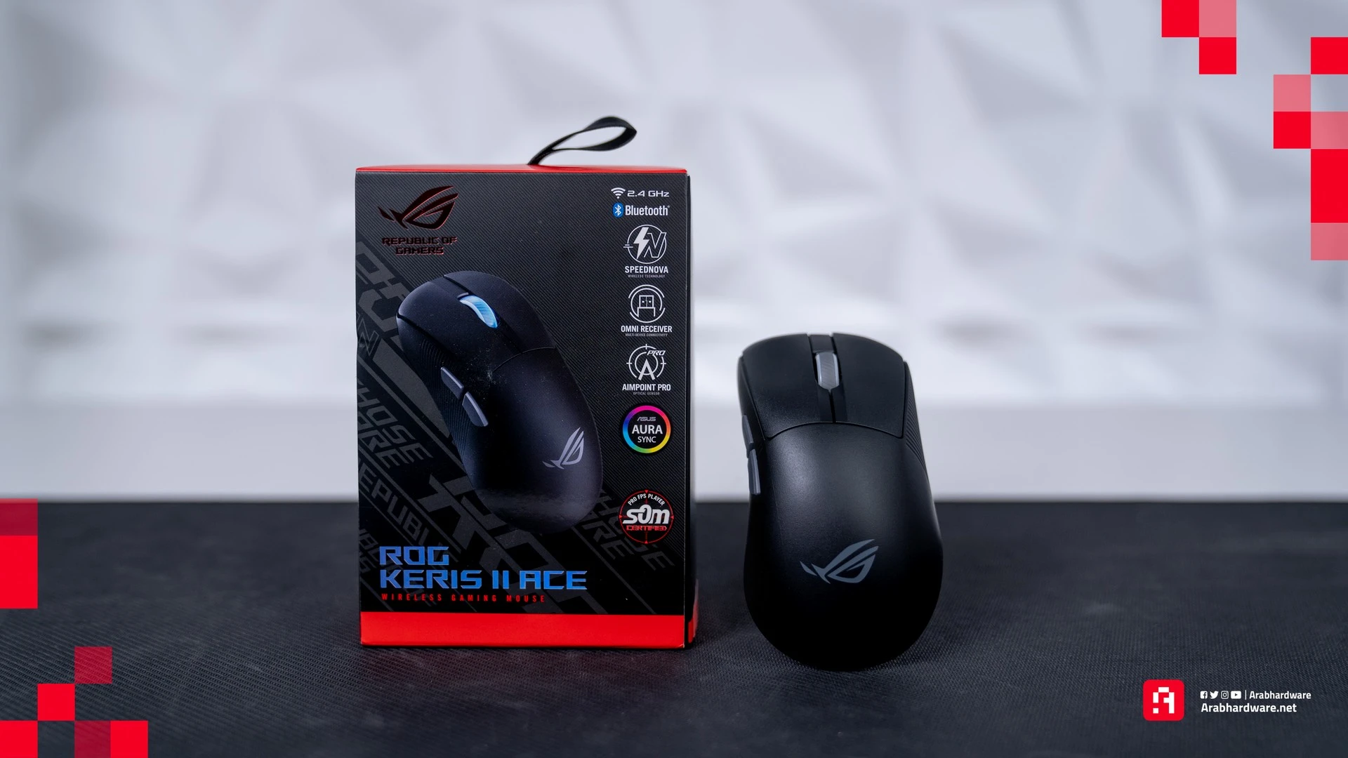 مراجعة ماوس الألعاب الخفيف ROG Keris II Ace من ASUS