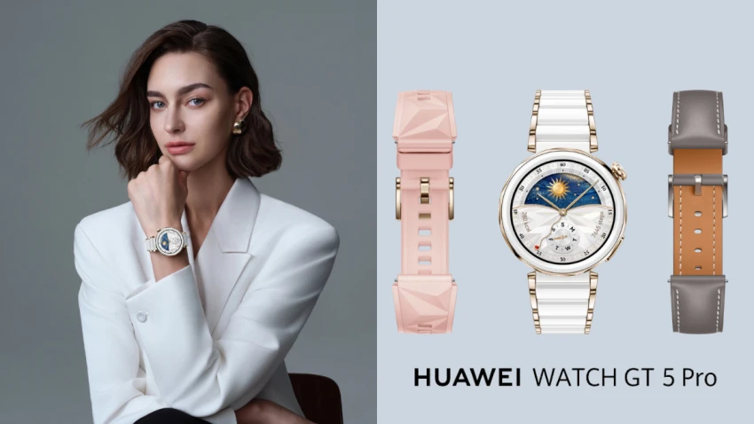 ساعة هواوي HUAWEI WATCH GT 5 Pro 42mm تجمع التصميم الكلاسيكي والعصري!