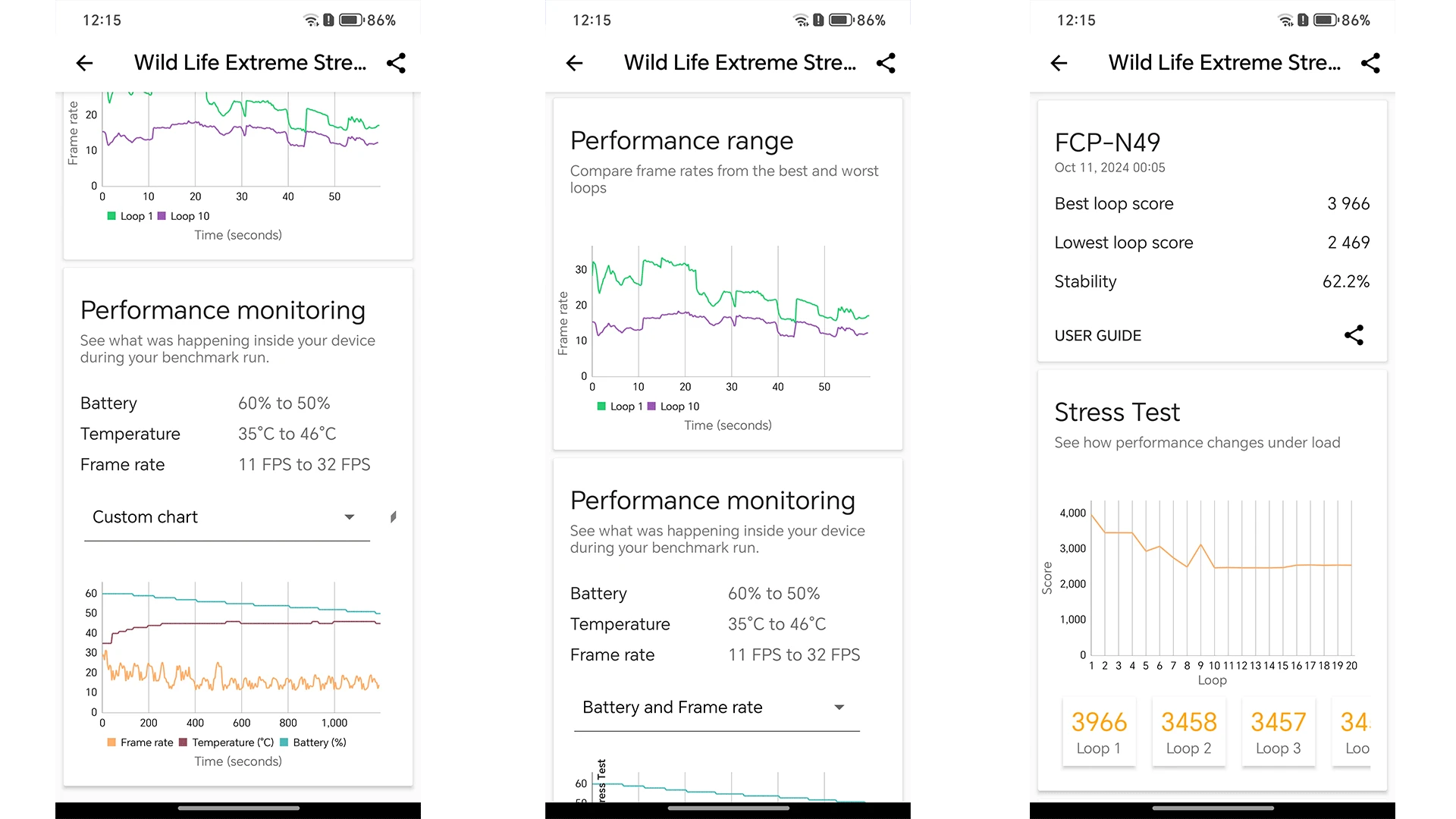 أداء الهاتف في الوضع العادي أداء الهاتف في الوضع العادي