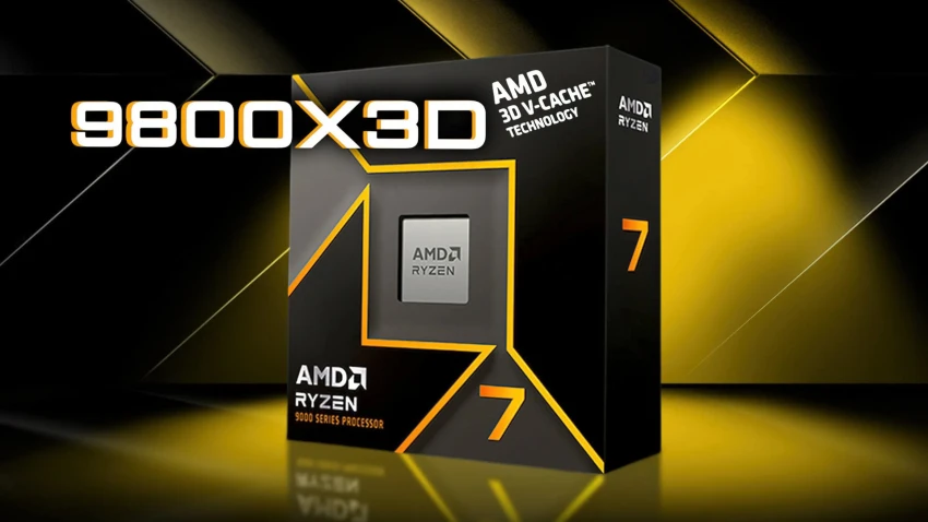 معالج Ryzen 7 9800X3D قادم 25 أكتوبر، بعد إطلاق معالجات Core Ultra 200