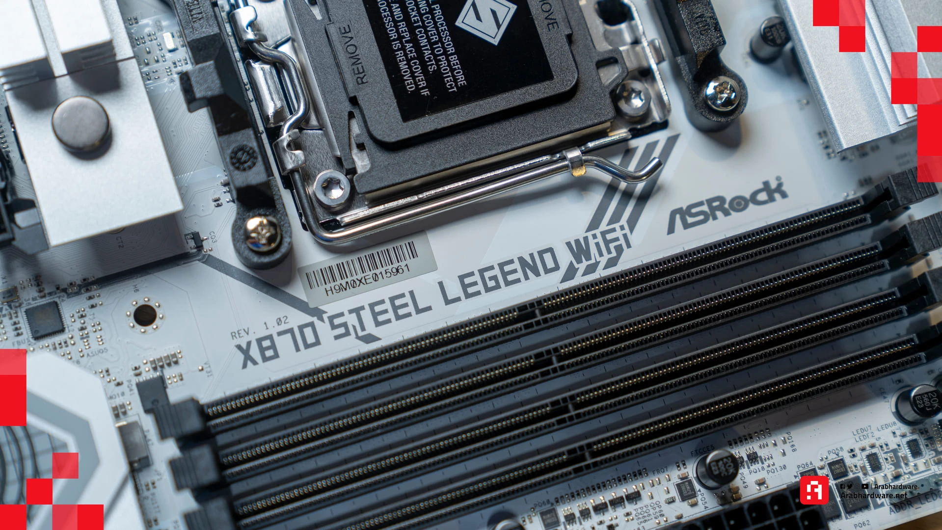 مراجعة اللوحة الأم ASRock X870 Steel Legend