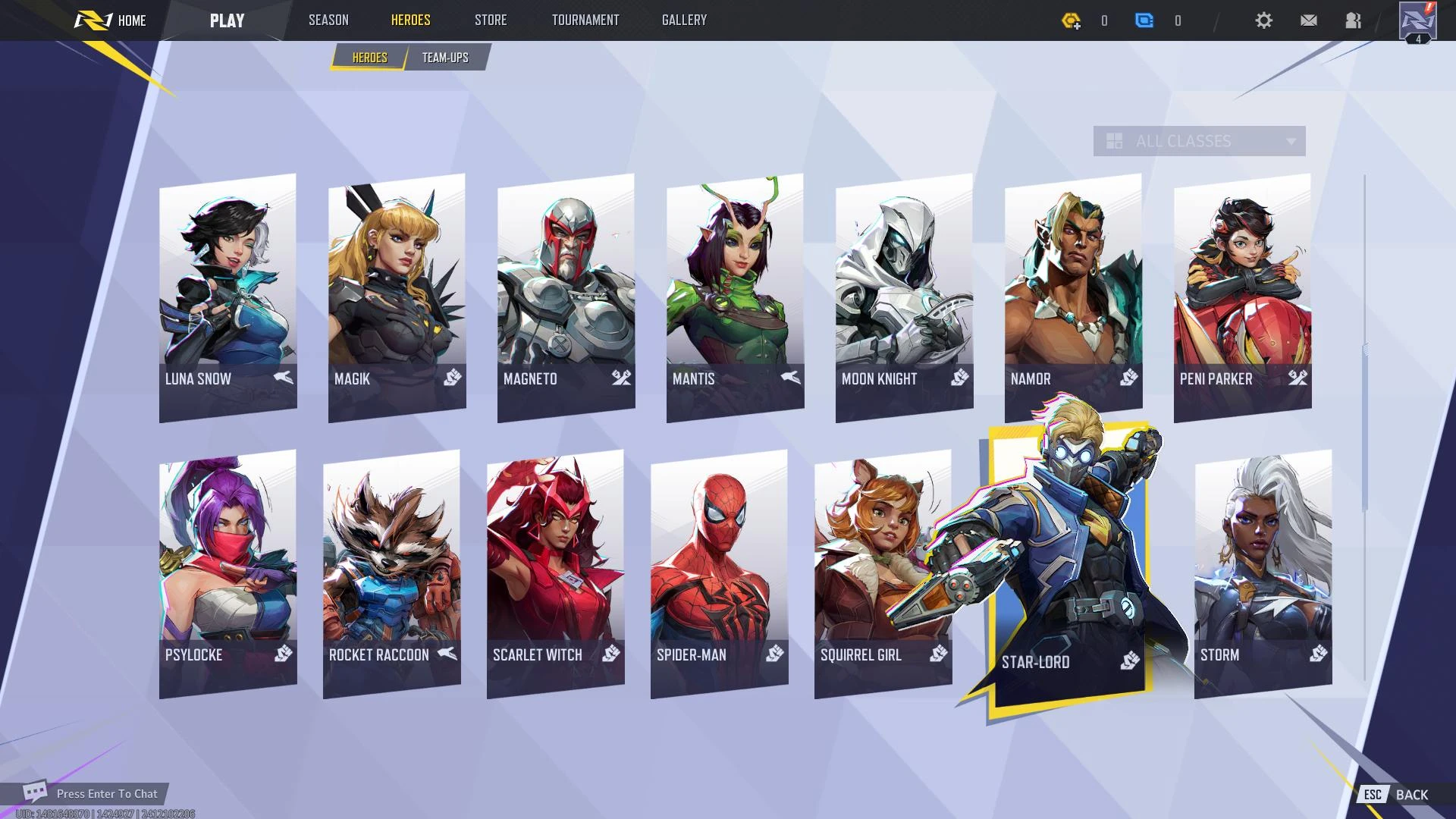 لعبة Marvel Rivals لعبة Marvel Rivals