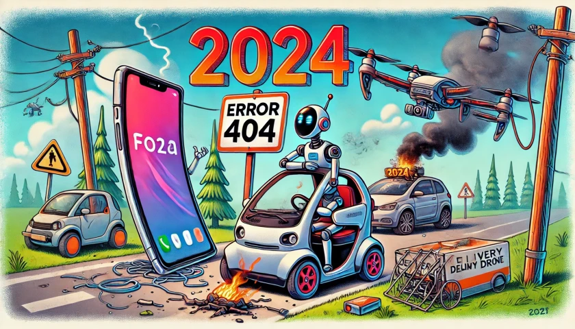 أسوأ 5 منتجات تقنية لعام 2024