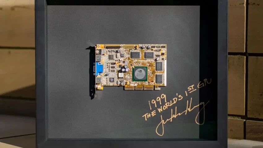 فرصة للفوز بكارت شاشة كلاسيكي من Nvidia موقّع من جنسن هوانغ بنفسه!
