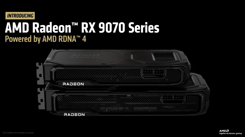 قفزة في الأداء بسعر مناسب: إطلاق بطاقتي RX 9070 وRX 9070 XT