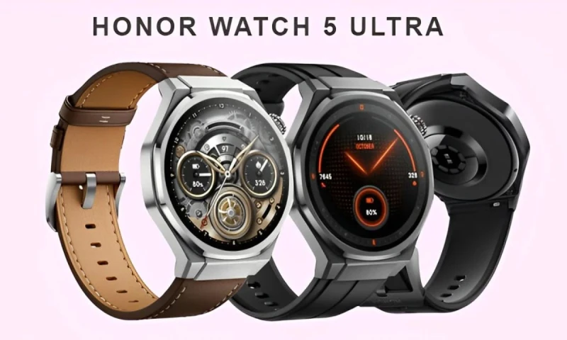 هونر تكشف عن ساعتها الذكية Honor Watch 5 Ultra في معرض MWC 2025
