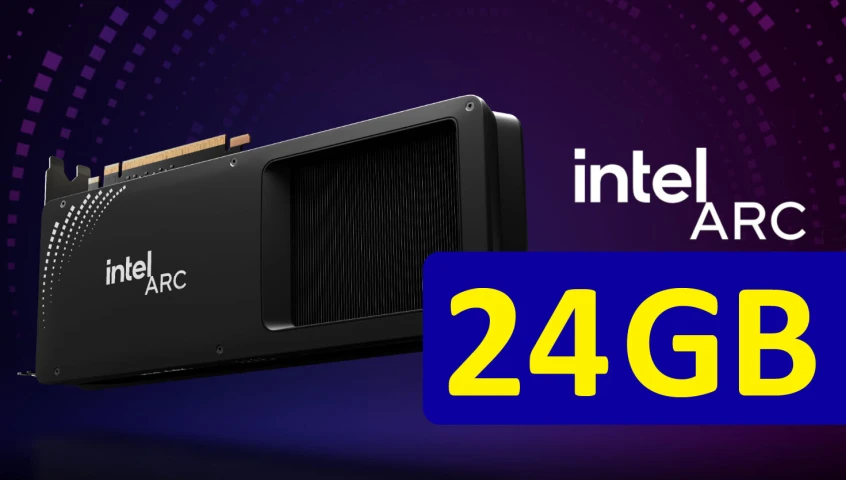 ظهور محتمل لكارت Arc B580 بسعة 24 جيجابايت في Computex 2025!