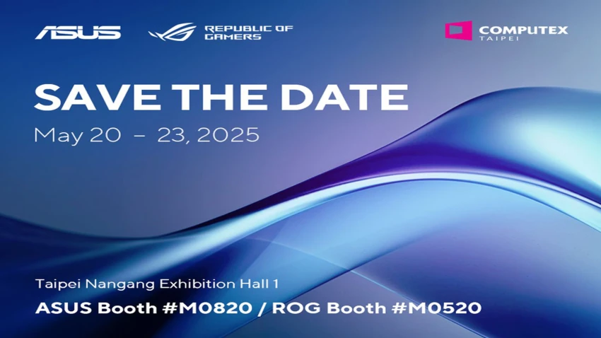 Computex25: استعداد ASUS و ROG لاستعراض تقنيات AI ومنتجات الجيل التالي