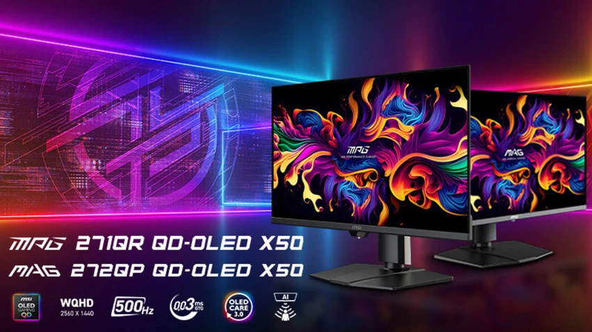 Computex25: بعد سامسونج.. MSI تثير حماس اللاعبين مع شاشات OLED 500Hz