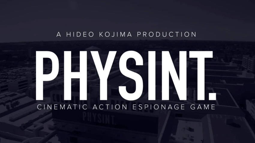 هيديو كوجيما: لعبة Physint تحتاج إلى 6 سنوات لإنهاء تطويرها