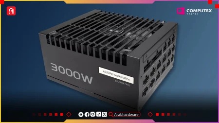 Computex25: وحدة طاقة بقدرة 3000 واط من Asus تشعل عالم الحوسبة الفائقة