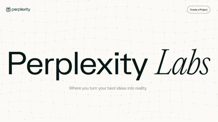 لن تحتاج إلى مُبرمج أو مُصمّم! Perplexity Labs تنجز المهام بدلًا منك