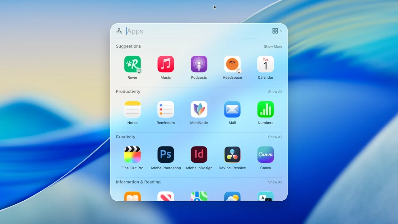 macOS Tahoe macOS Tahoe