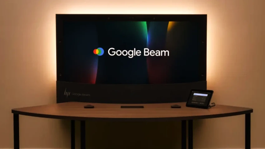 HP تطلق أول جهاز يستخدم تقنية Google Beam ثلاثية الأبعاد