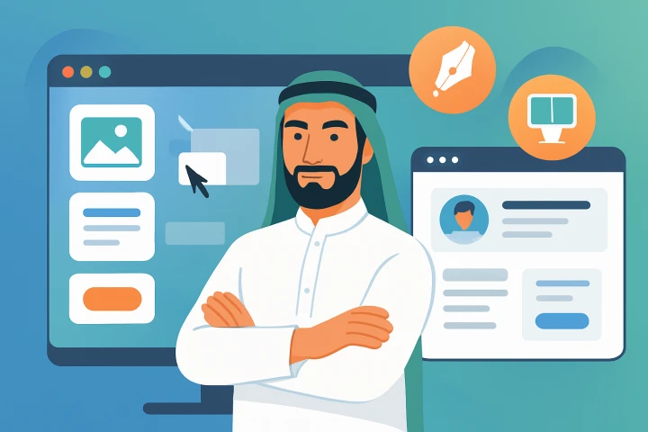 ما الذي ينقصك كمستقل؟ غالبًا… موقع إلكتروني شخصي!