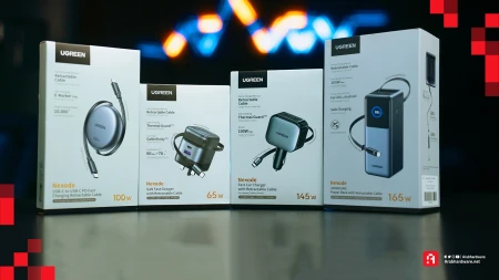 مراجعة منتجات UGREEN Nexode Retractable: عندما تصبح طريقة الشحن مبتكرة