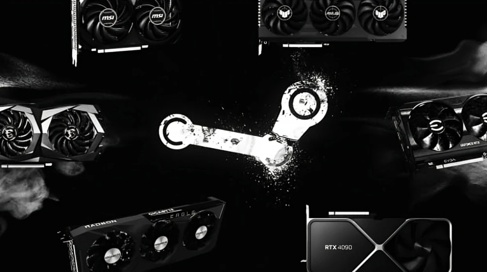 معالجات AMD تكسر حاجز الـ 40% على Steam لأول مرة، وكروت Nvidia تتألق!