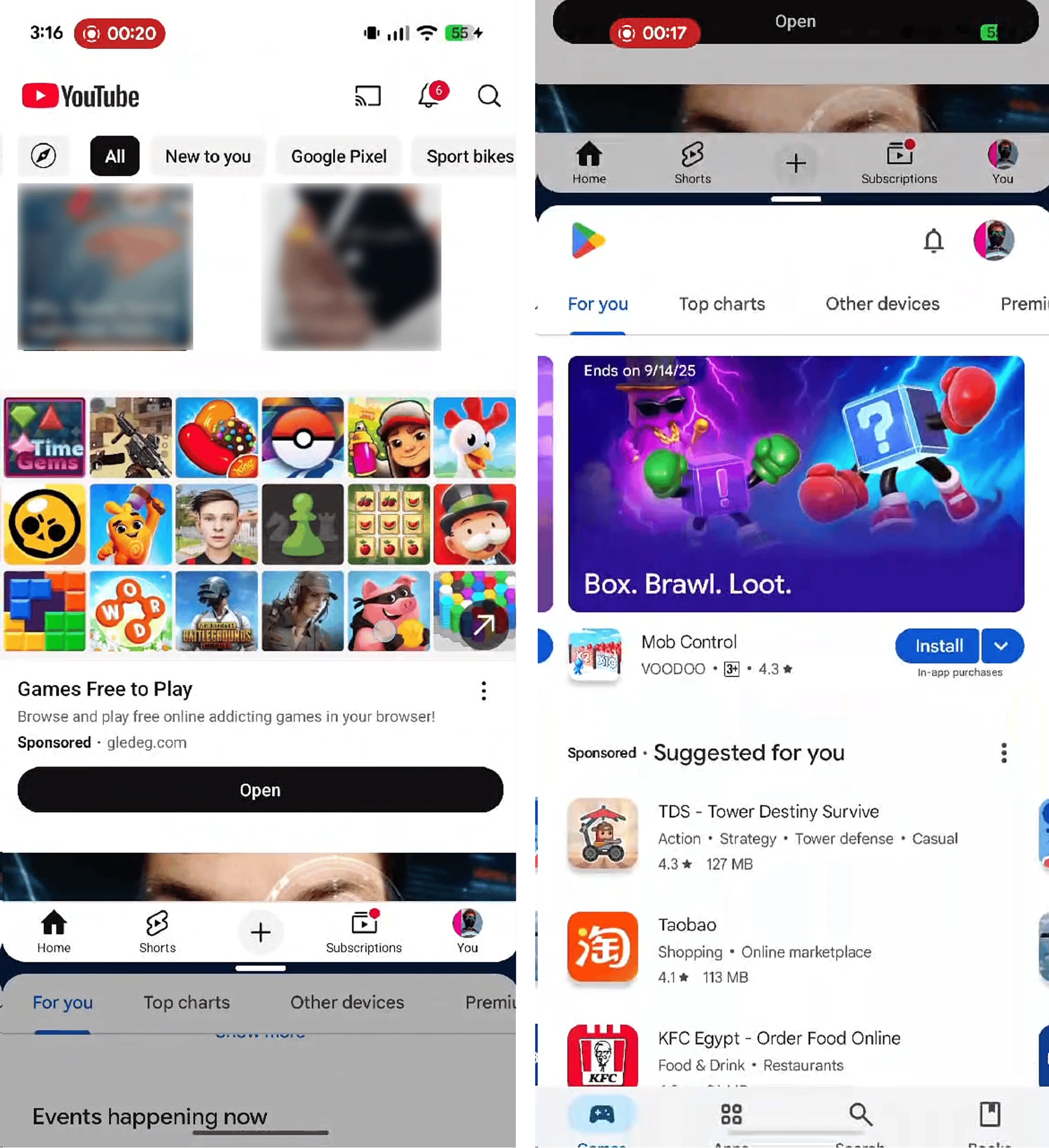تقسيم التطبيقات بنسبة 90:10 في تحديث Android 16 QPR2 Beta 1