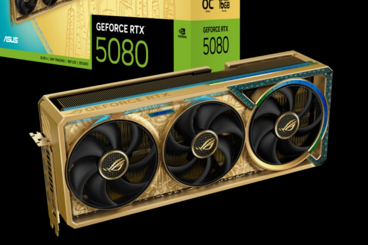 RTX 5080 asus gold