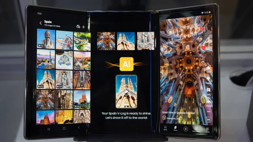 تسريبات هاتف Galaxy Z TriFold | أول هاتف ثلاثي الطي من سامسونج!