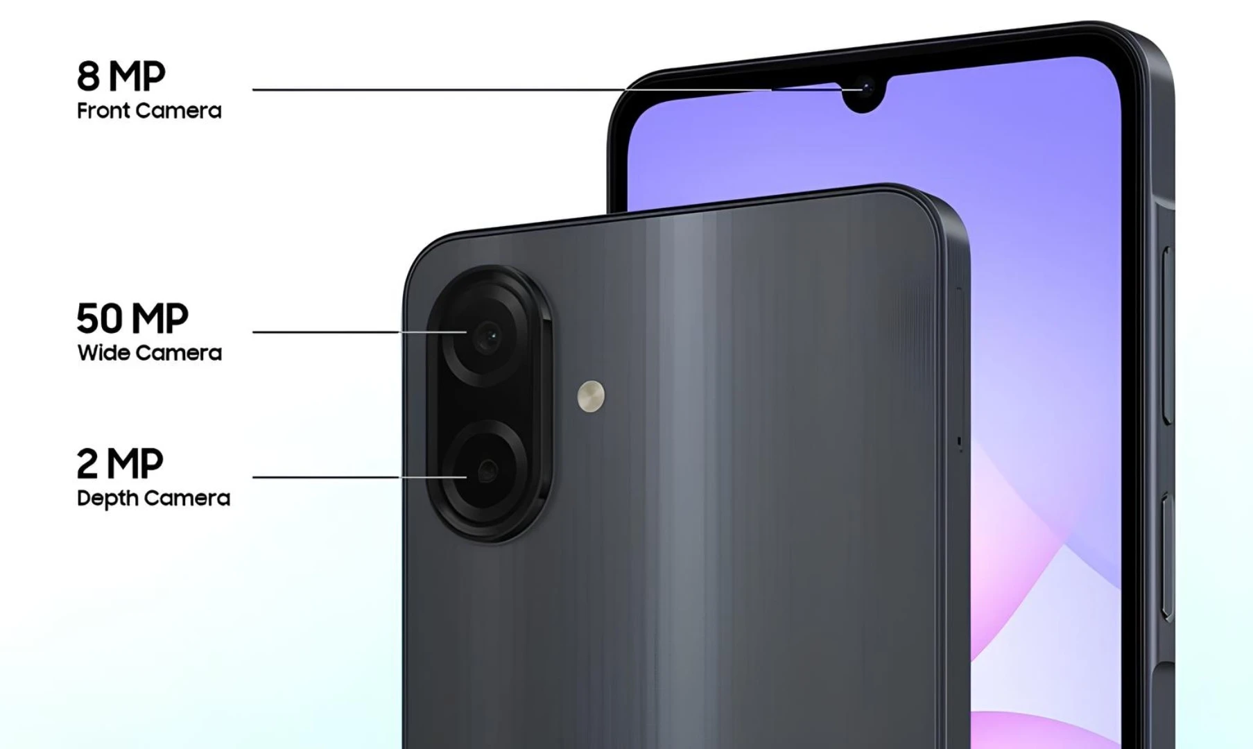 نظام التصوير في هاتف Galaxy A07