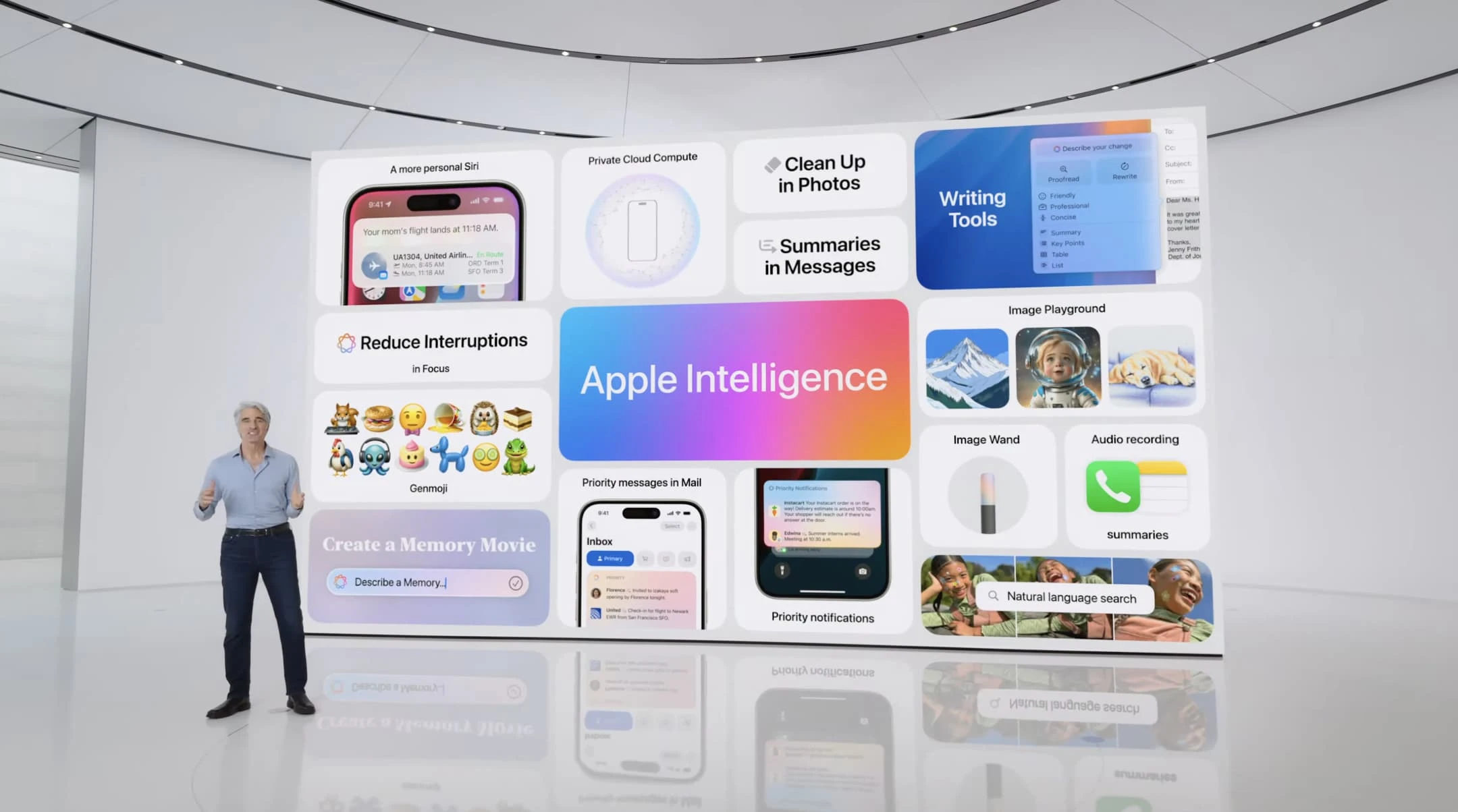 مزايا Apple Intelligence