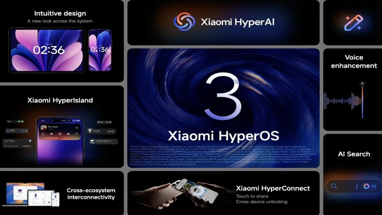 مميزات HyperOS 3 لهواتف شاومي