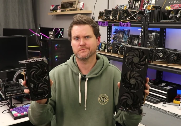 شخص يحول كارت RTX 5050 إلى RTX 5060، تقريبًا!