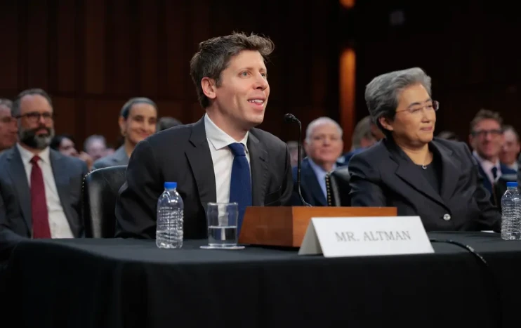 OpenAI and AMD CEOs
