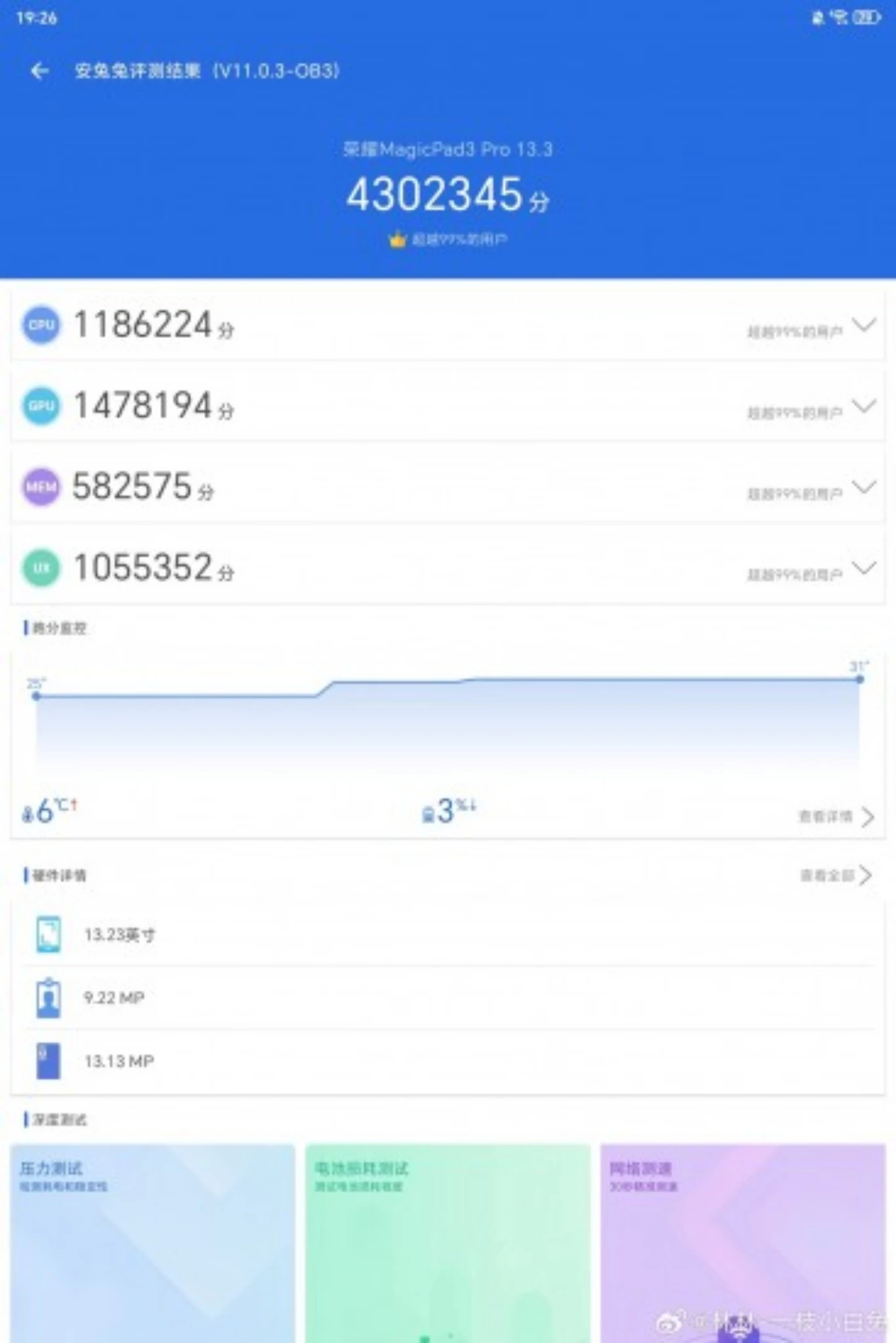 Honor تستعد لإطلاق MagicPad 3 Pro بمعالج Snapdragon 8 Elite Gen 5