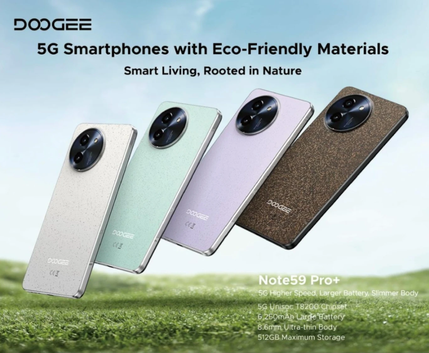 مؤتمر GITEX 25: شركة DOOGEE تكشف عن هواتف من القهوة وأجهزة مستدامة