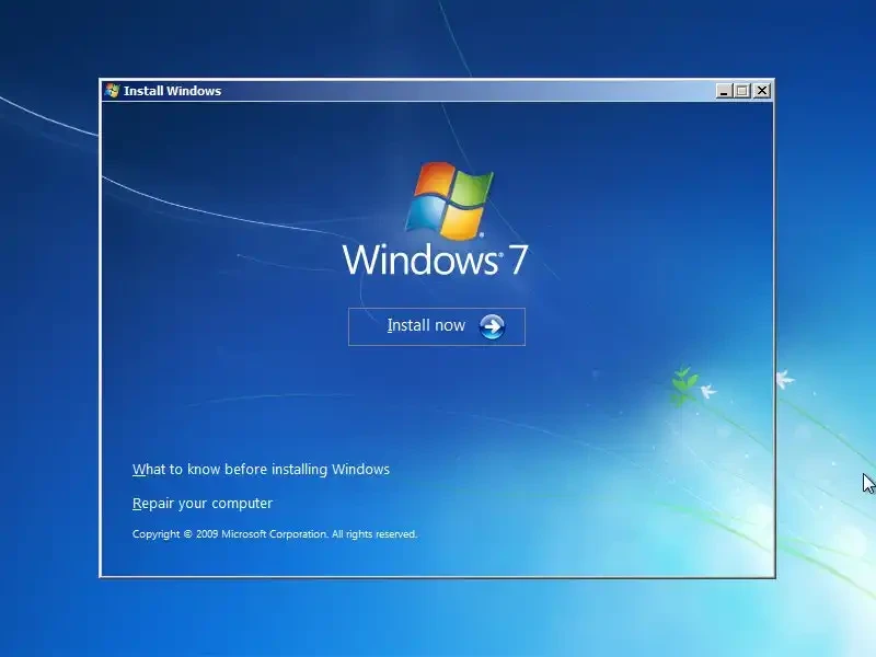 Windows 7 Installation