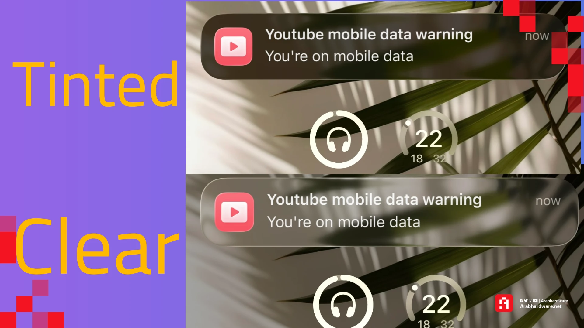 ios 26 liquid glass slider coneceptios 26.1 beta 4 liquid glass clear vs tinted