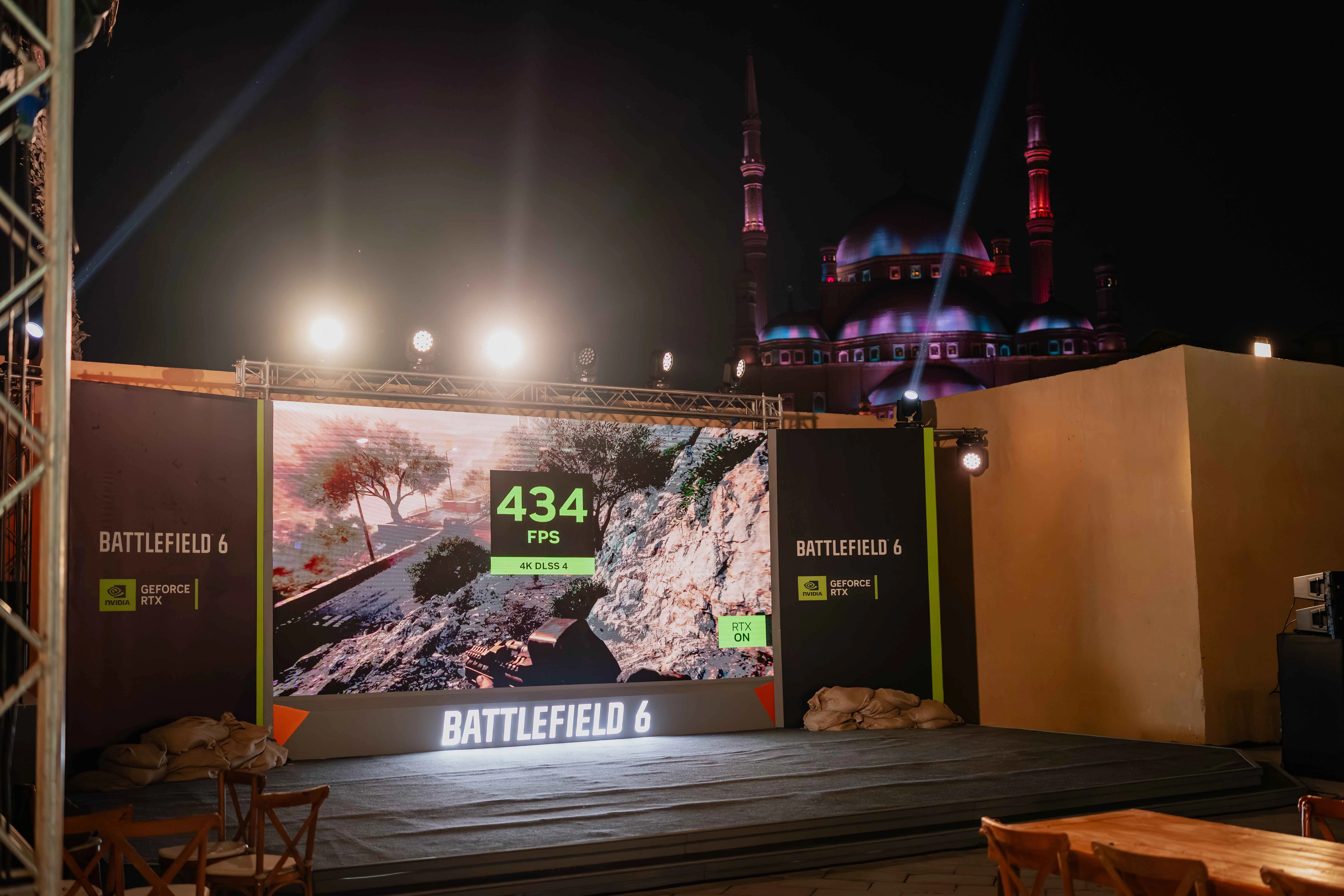 NVIDIA GeForce الشرق الأوسط تحتفل بلعبة Battlefield 6 من قلب القاهرة