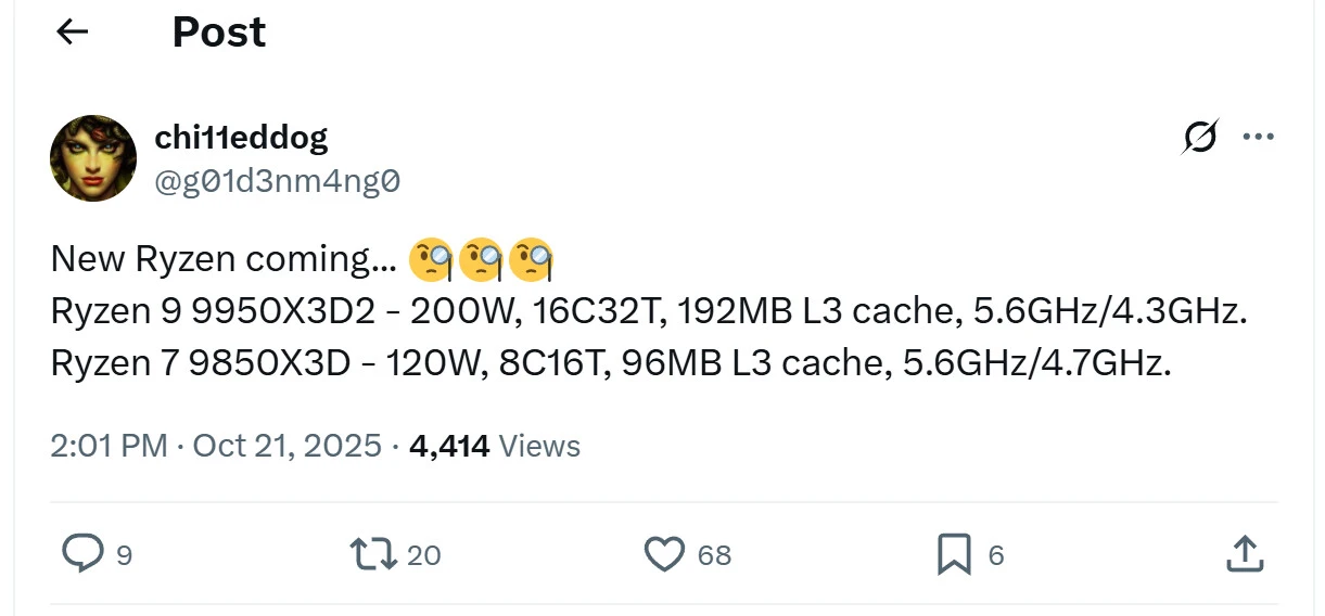 Ryzen 9000X3D CES 2026