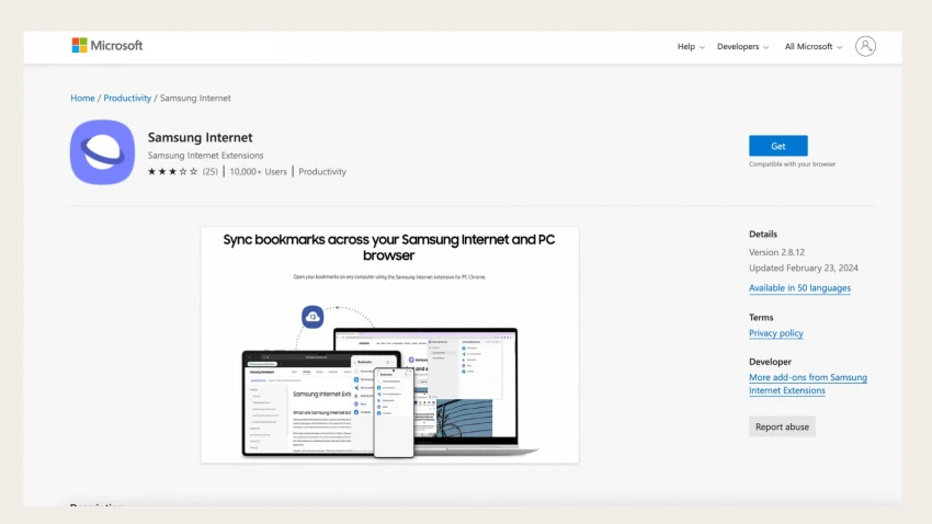 Samsung Internet: متصفح سامسونج متوفر الآن لأجهزة الحاسوب