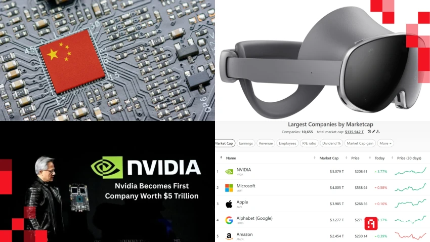 ملخص الأسبوع | تريليونات مجنونة بفضل الـ AI وأول BIOS صيني والمزيد!