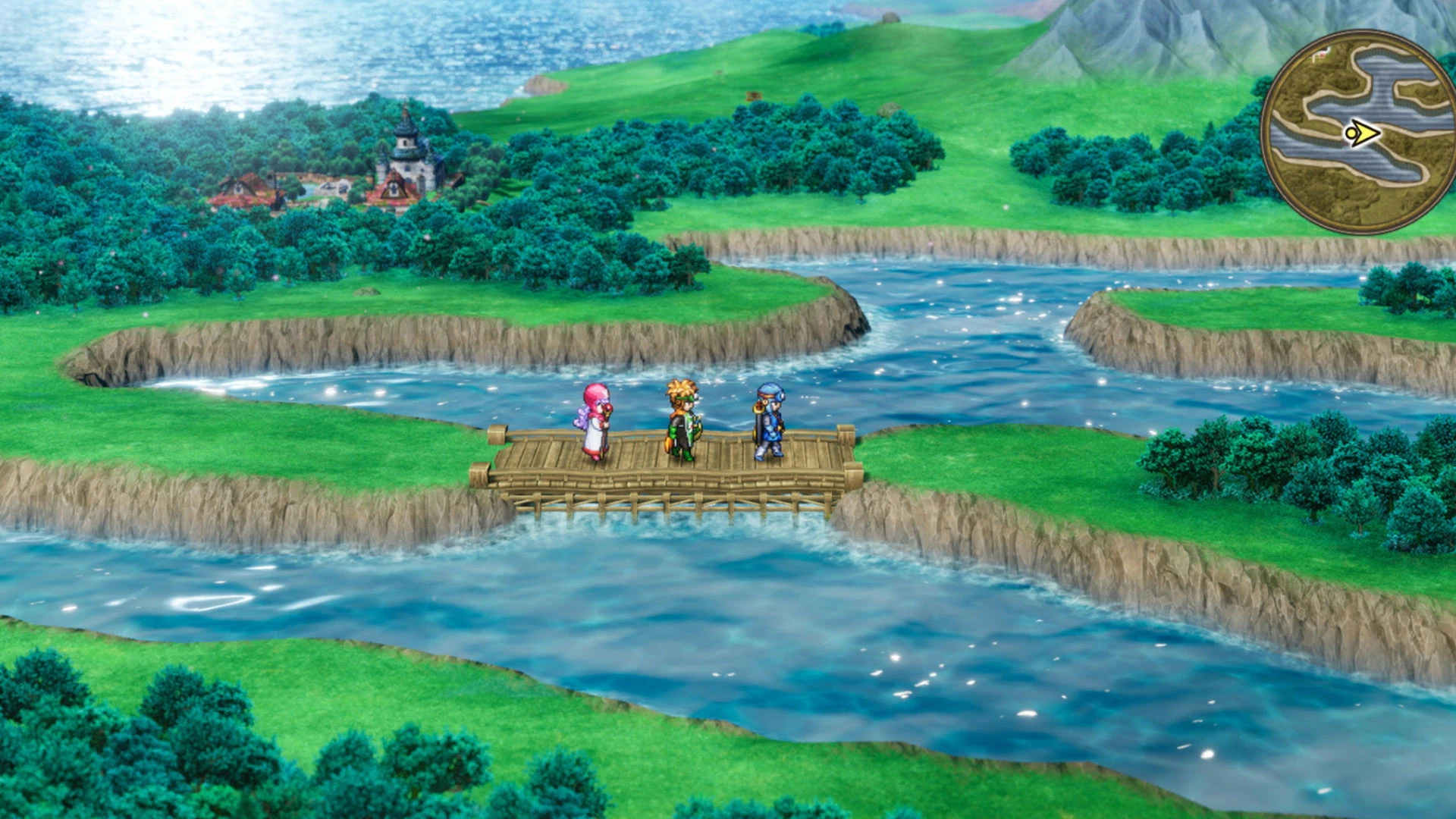 لعبة DRAGON QUEST I & II HD-2D Remake