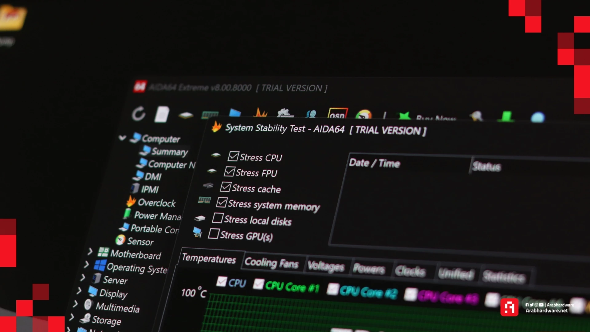 اختبارات الضغط