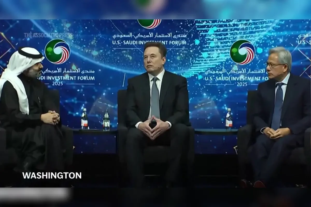 إيلون ماسك وجنسن هوانغ وعبدالله السواحة